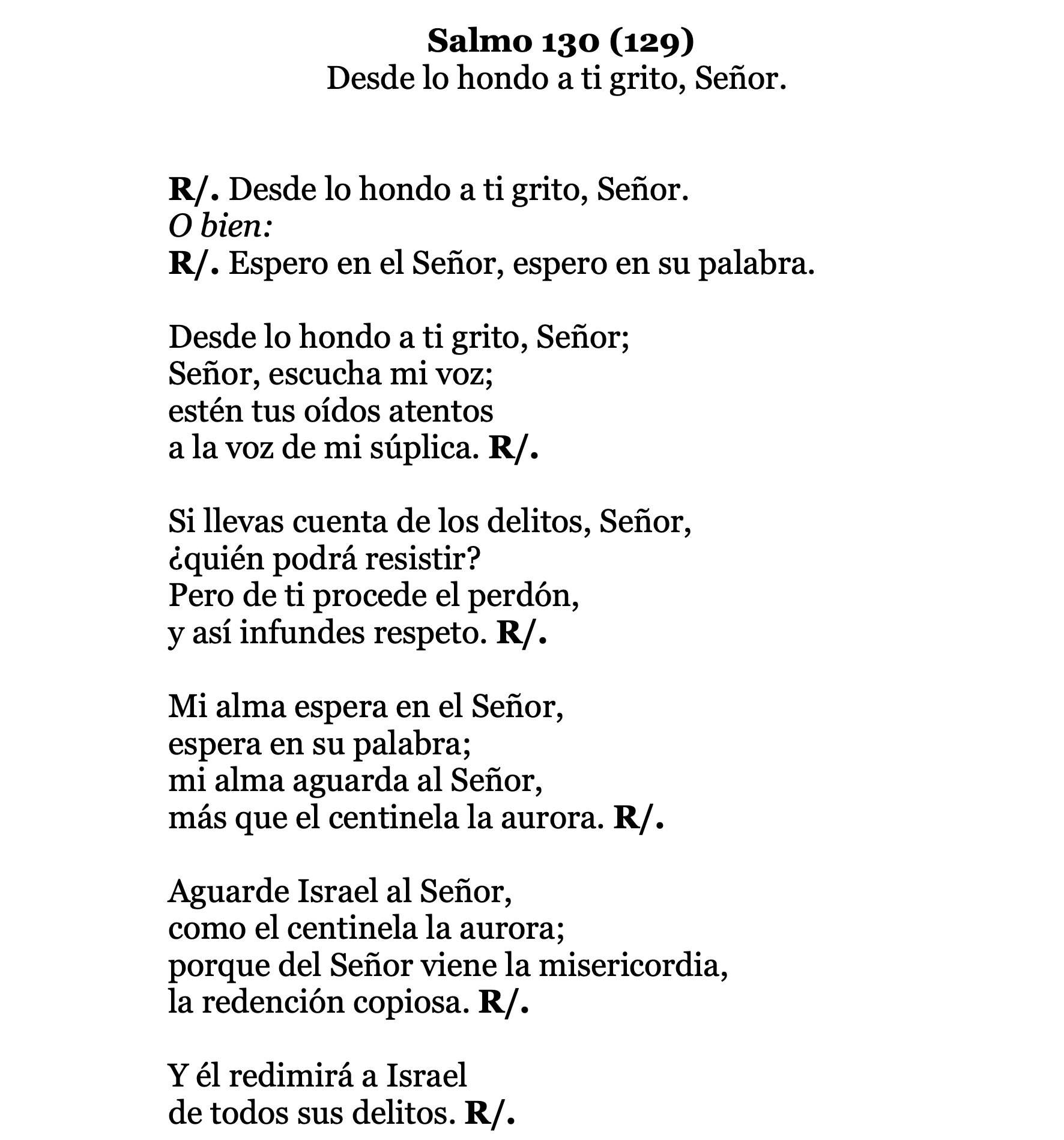 Salmo 129 (130)