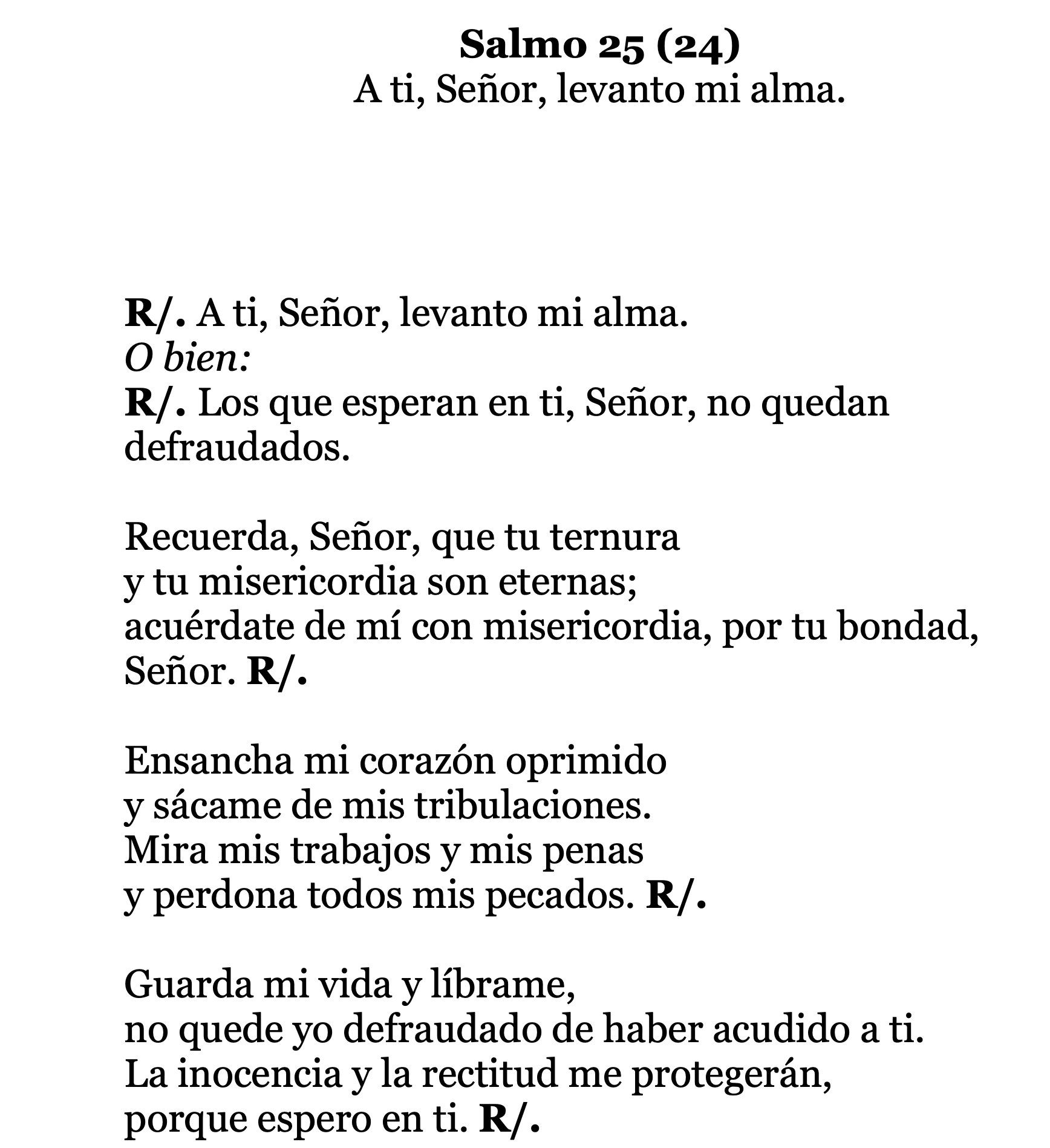 Salmo 24 (25)