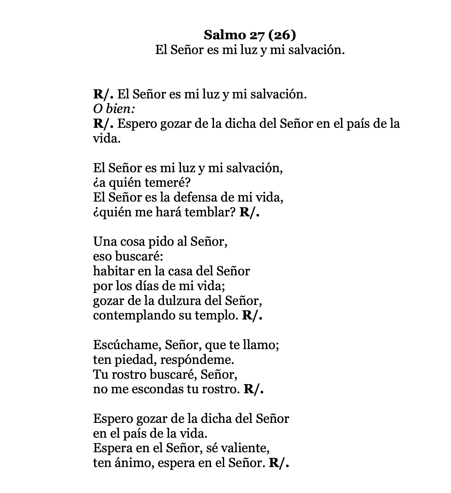 Salmo 26 (27)